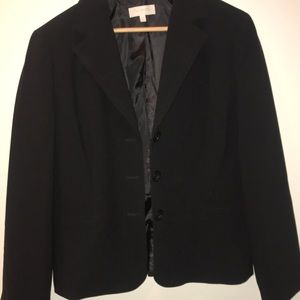 Talbots Black Size 16 Blazer